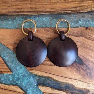 Michael Kors Collection Acetate Runway Earrings in Gold 1240